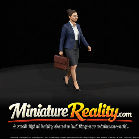 Businesswoman with Briefcase with Briefcase