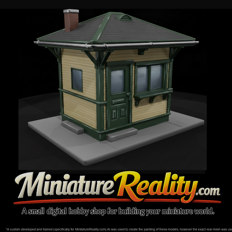 Roadside Toll Booth Kiosk