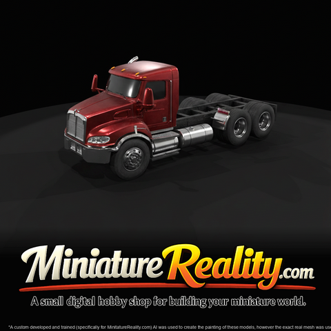 2009 Kenworth T470 3-Axle Chassis Truck
