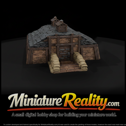 Mil 006 Civil War Powder Magazine
