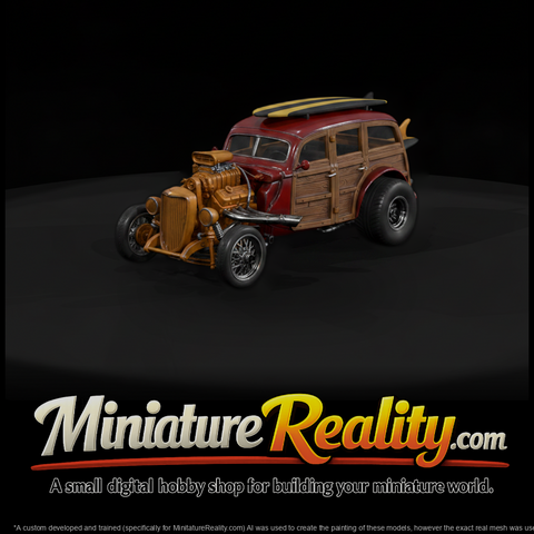 Car 015 Hot Rod Woody Rod