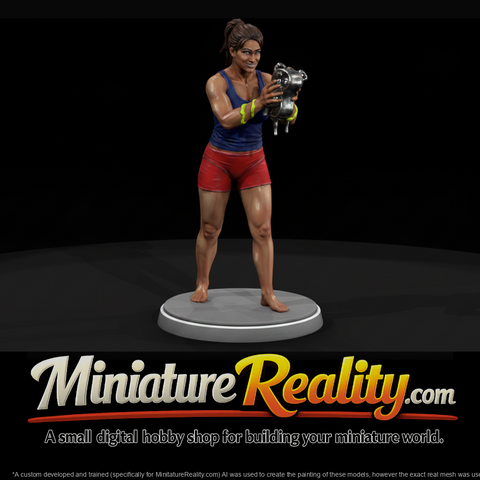 Car Wash Attendant with Foam Gun