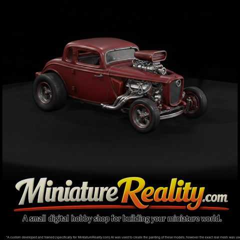 Car 011 Hot Rod Blown Coupe