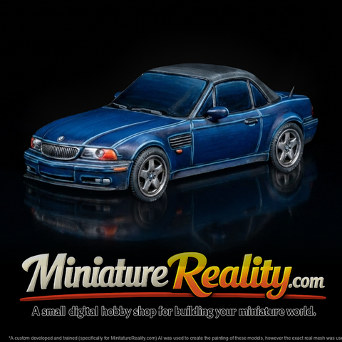 BMW E36 Convertible — Car Shell