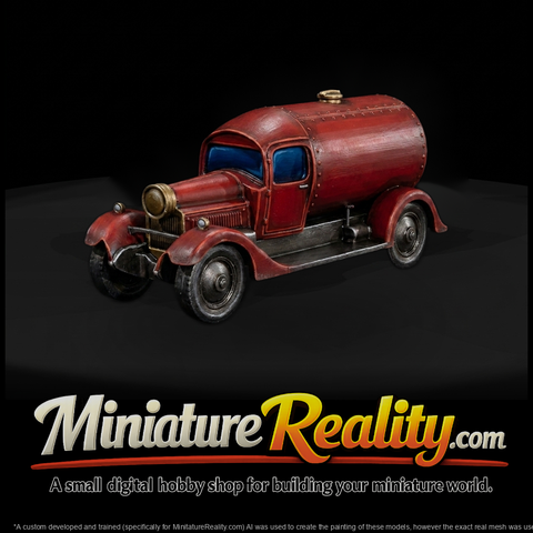 Vintage Fuel Tanker Truck