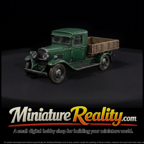 Vintage 1930s Flatbed Pickup Truck