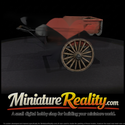 Vintage Two-Wheel Utility Cart
