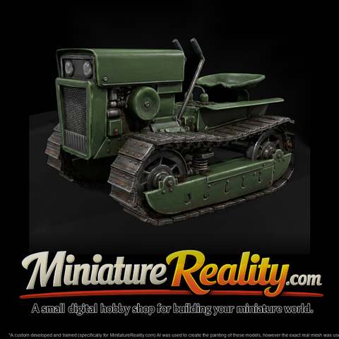 Vintage Crawler Tractor