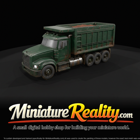 2009 Mack Titan 4-Axle Dump Truck