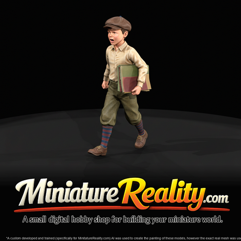 Vintage Vintage Newsboy