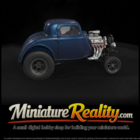 Car 012 Hot Rod Gasser Ghost