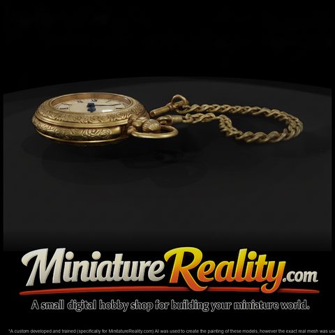 Ornate Antique Gold Pocket Watch