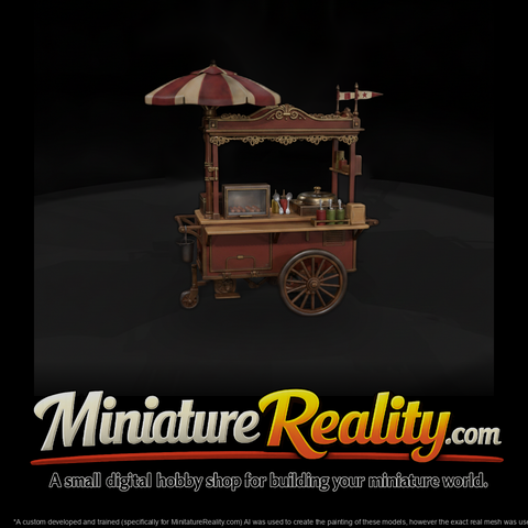 Cir 171 Stall Hot Dog Cart