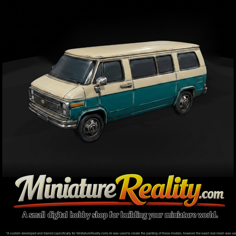 Vintage Passenger Van & Train Layouts