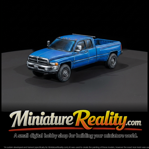 Dually Heavy-Duty Pickup Truck