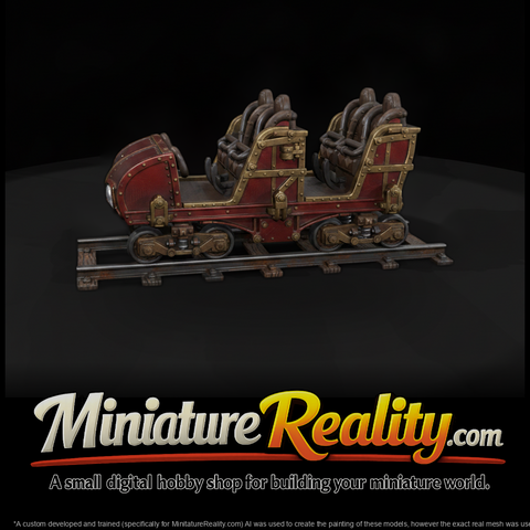 Cir 144 Ride Roller Coaster Car