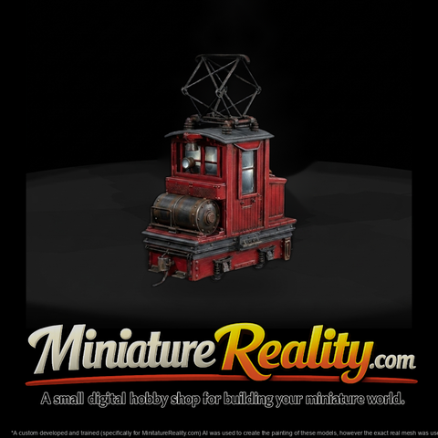 Vintage Electric Switcher Locomotive