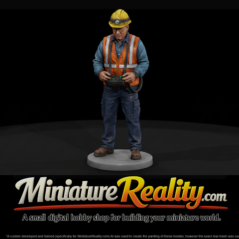 Rail Crew Operator with Remote Box