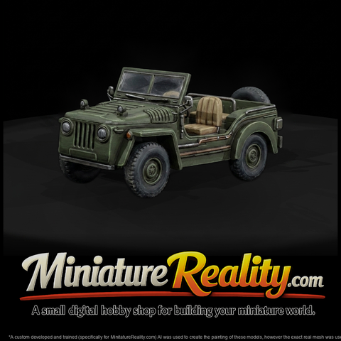 WWII‑Style Light Utility Jeep ( Compatible)