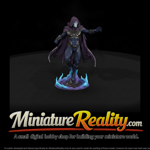 Shadow-Cloaked Superhero Umbra
