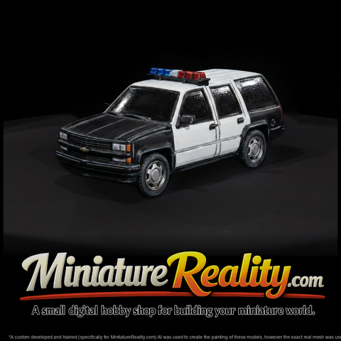 Police SUV & Model Railroads