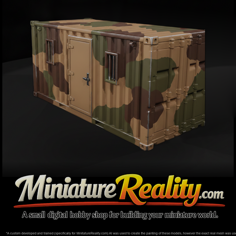 Mil 243 Modern Desert Containerized Housing Unit