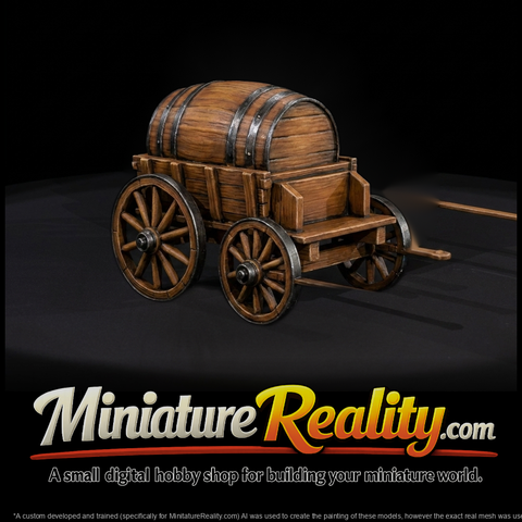 Vintage Barrel Wagon and Model Railways