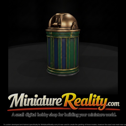 Cir 199 Prop Trash Barrel