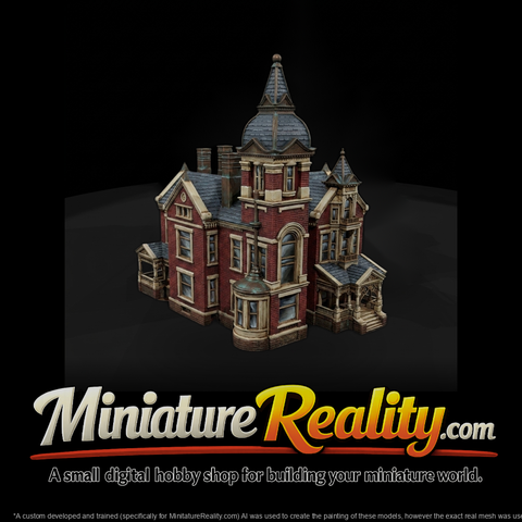 Victorian Mansion — Model & Model Railroads