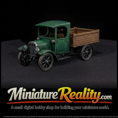 Vintage Flatbed Pickup Truck