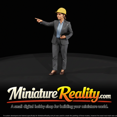 Dock Worker Figure (2020s) — Female Supervisor