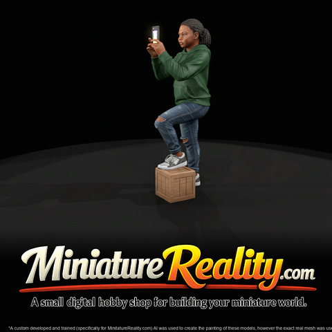 Dock Worker Figure (2010s-2020s) — Teenage Girl