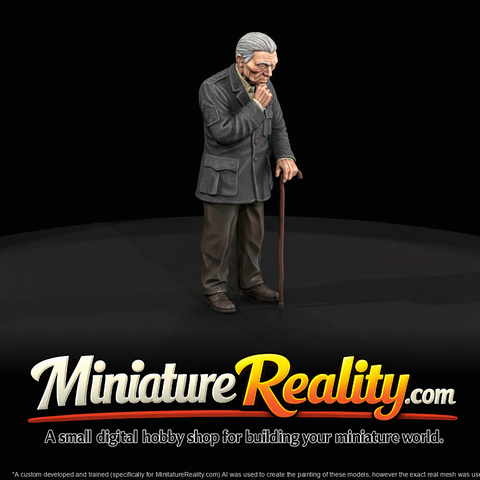elderly asian veteran