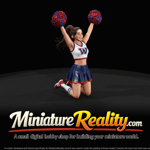 female cheerleader