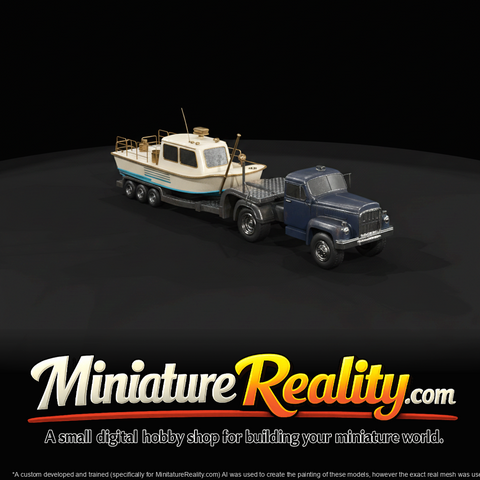 Fire Department Boat And Truck (estimated)