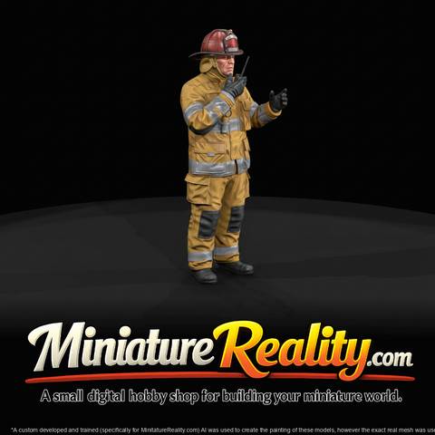 Firefighter Figure (estimated)