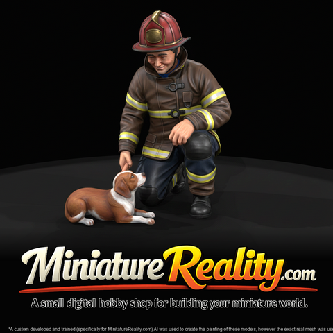 Firefighter Figure (estimated)