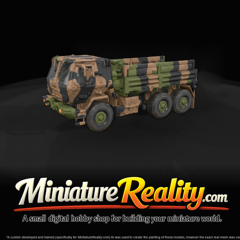 FMTV M1083A2 6x6 Cargo Truck — Open Bed