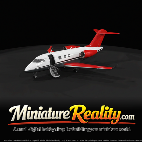Generic Bombardier Challenger 600 With Full Interior And Cockpit (estimated)