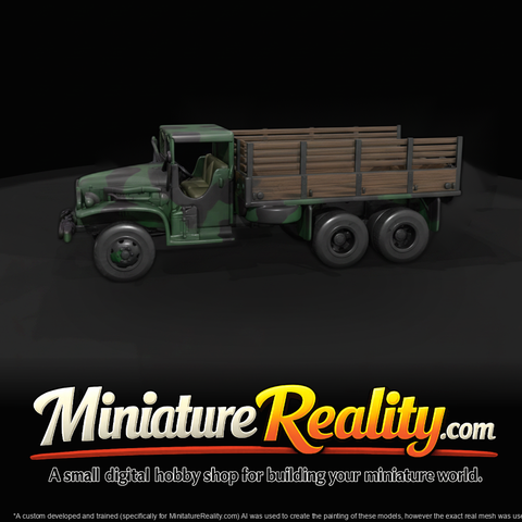 GMC 353 Open-Top Military Truck
