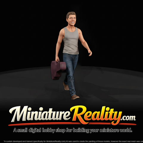 Guitar Roadie — Modern Music Crew Miniature