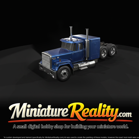 Mack Super-Liner 60 Flatbed Truck
