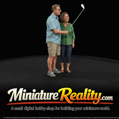 middle aged couple