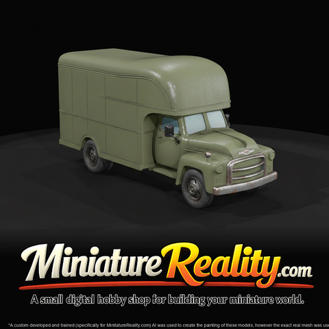 Moving Truck T J Movers (1950s)