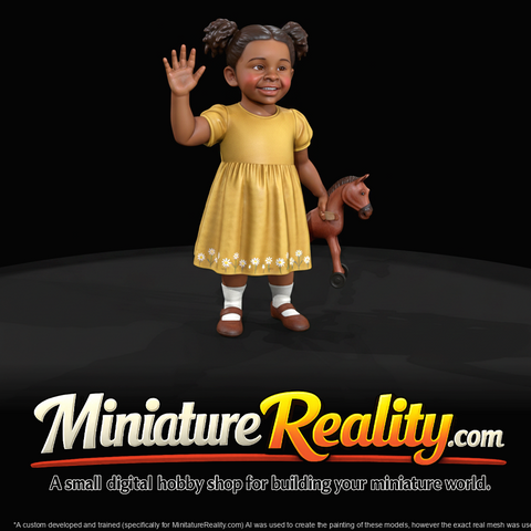 Only Generate People Child With Toy (estimated)