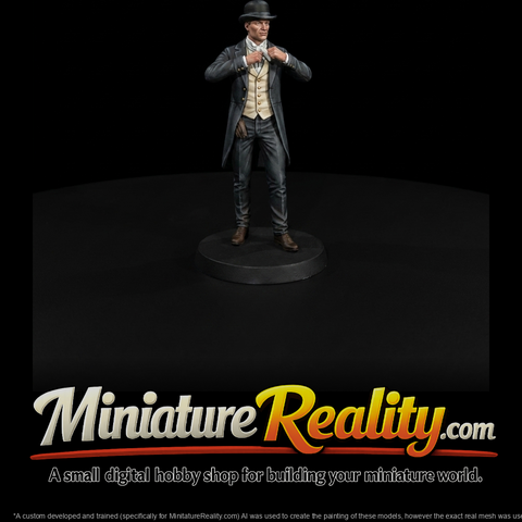 Standing Victorian Gentleman