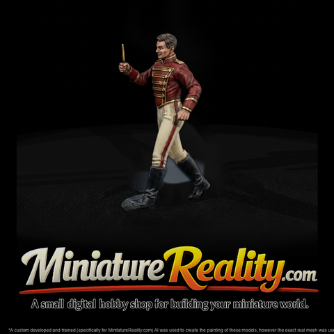 Stylized Marching Band Conductor
