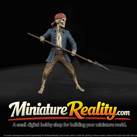 Undead Pirate Crew — Thomas Reed Ship Set