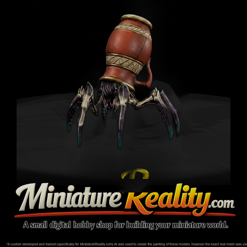 Urn Spider Miniature — Fantasy