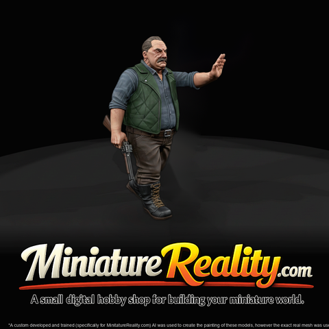 Victor V. Nash — Outlaw Biker Miniature